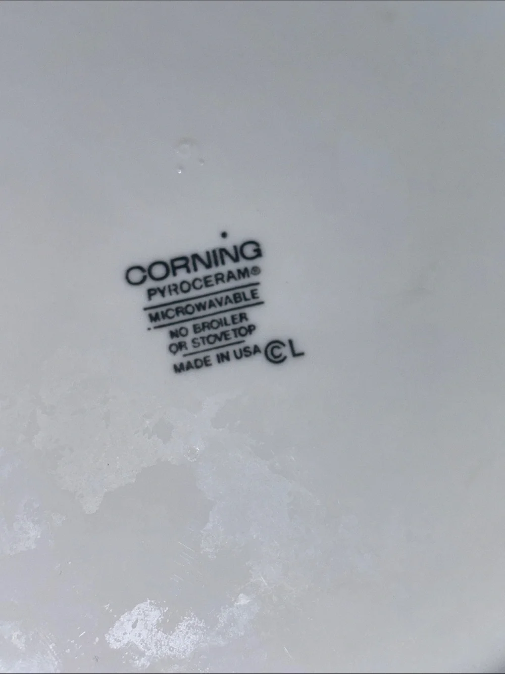 EUC Cordon Blanc (Corelle) by Corning Corelle collection, characterized by an em